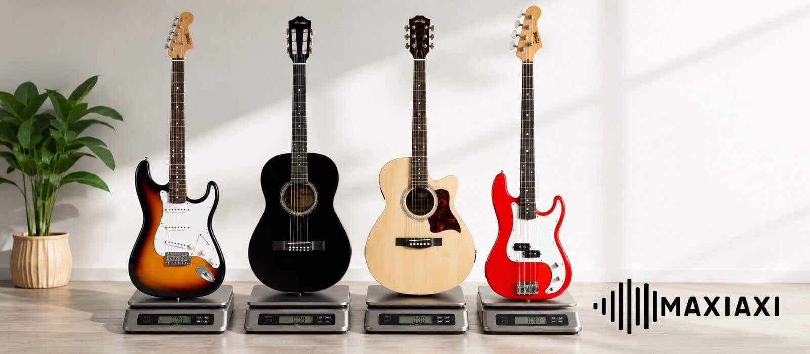Wie viel wiegt eine Gitarre?
