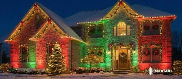 Die besten Alternativen für Weihnachtsbeleuchtung außen: Uplights und Wall Washes