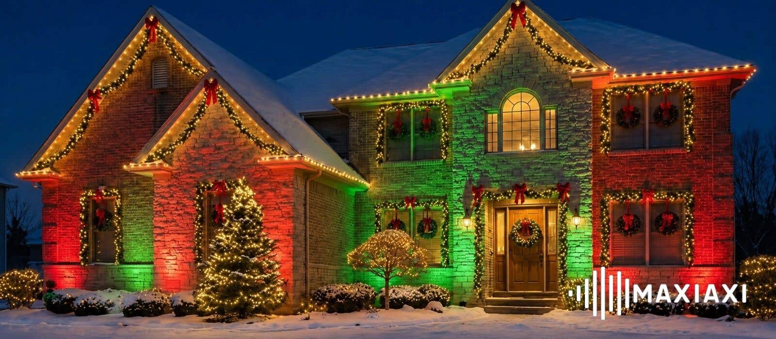 Die besten Alternativen für Weihnachtsbeleuchtung außen: Uplights und Wall Washes