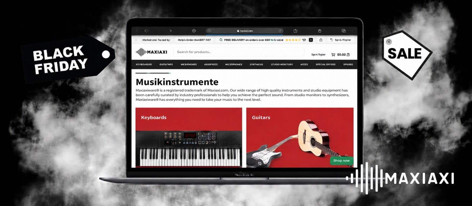 Die besten Black Friday Deals für Musiker