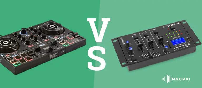 DJ Controller vs DJ Mixer: Was ist der Unterschied?