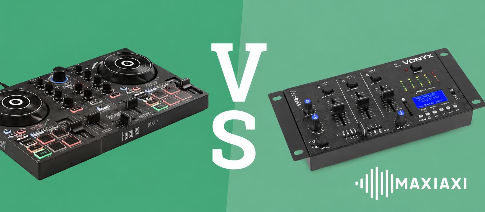 DJ Controller vs DJ Mixer: Was ist der Unterschied?