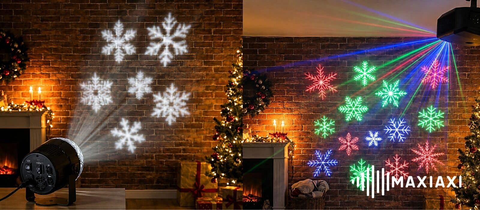 Enttäuscht dich dein Weihnachtsprojektor? Diese Indoor Alternative beeindruckt wirklich!