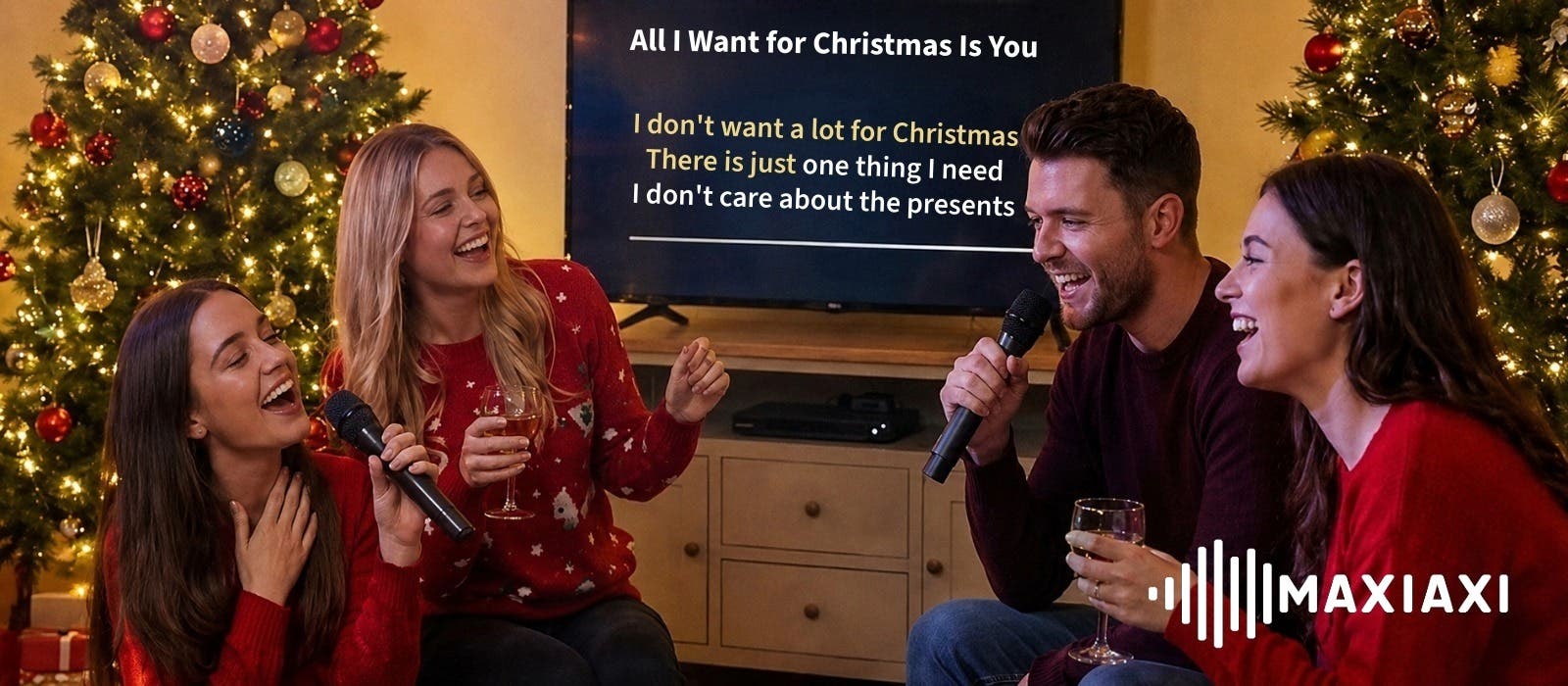 Karaoke Weihnachtslieder: Mache dein Weihnachtsfest zum Mitsing-Spektakel!