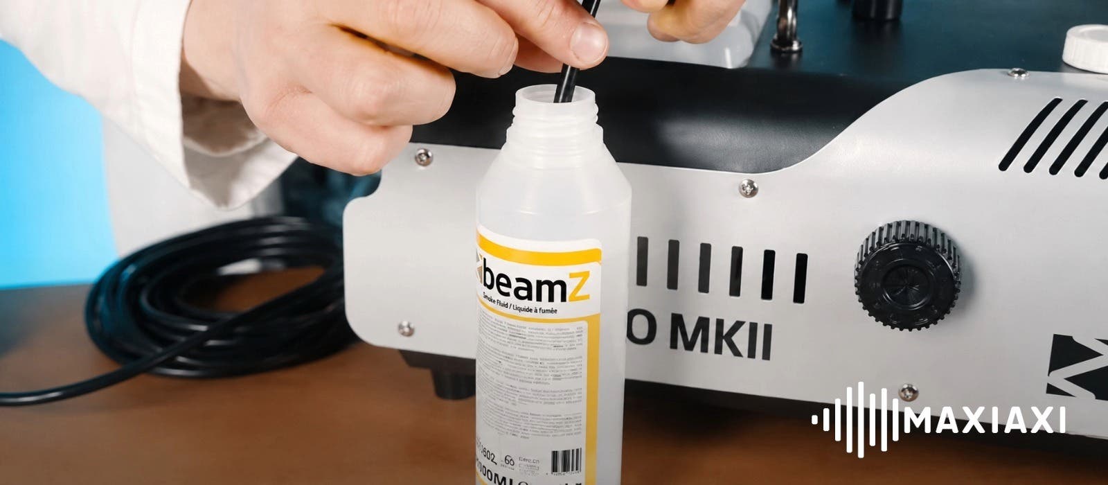 Nebelmaschine reinigen: So machst du das!