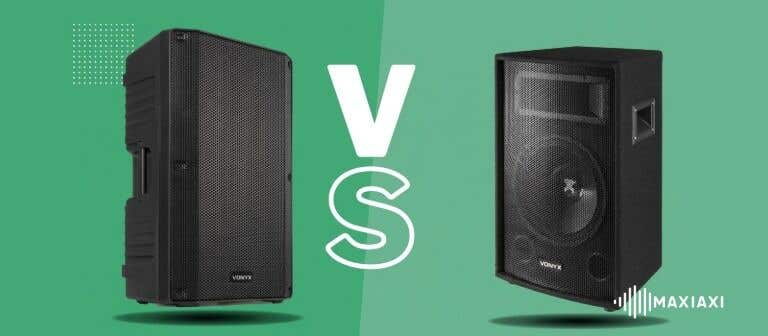 Was ist der Unterschied zwischen aktiven und passiven Lautsprechern?