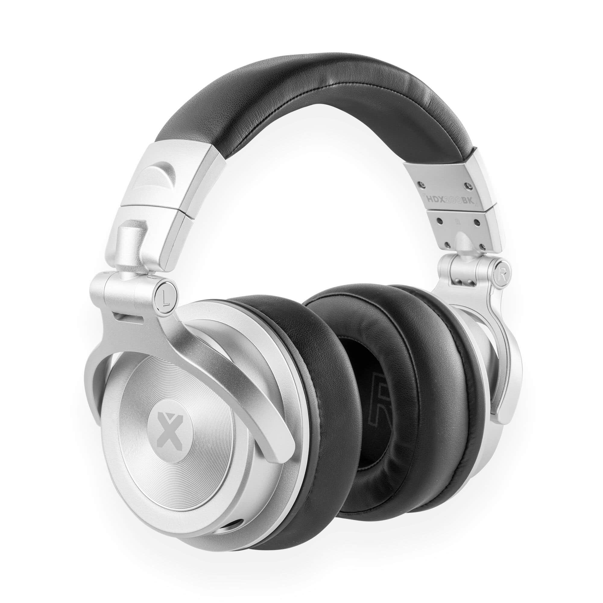 Vonyx HDX200SB Premium DJ Kopfhörer mit Kabel – Over-Ear Studio Kopfhörer – Aluminium