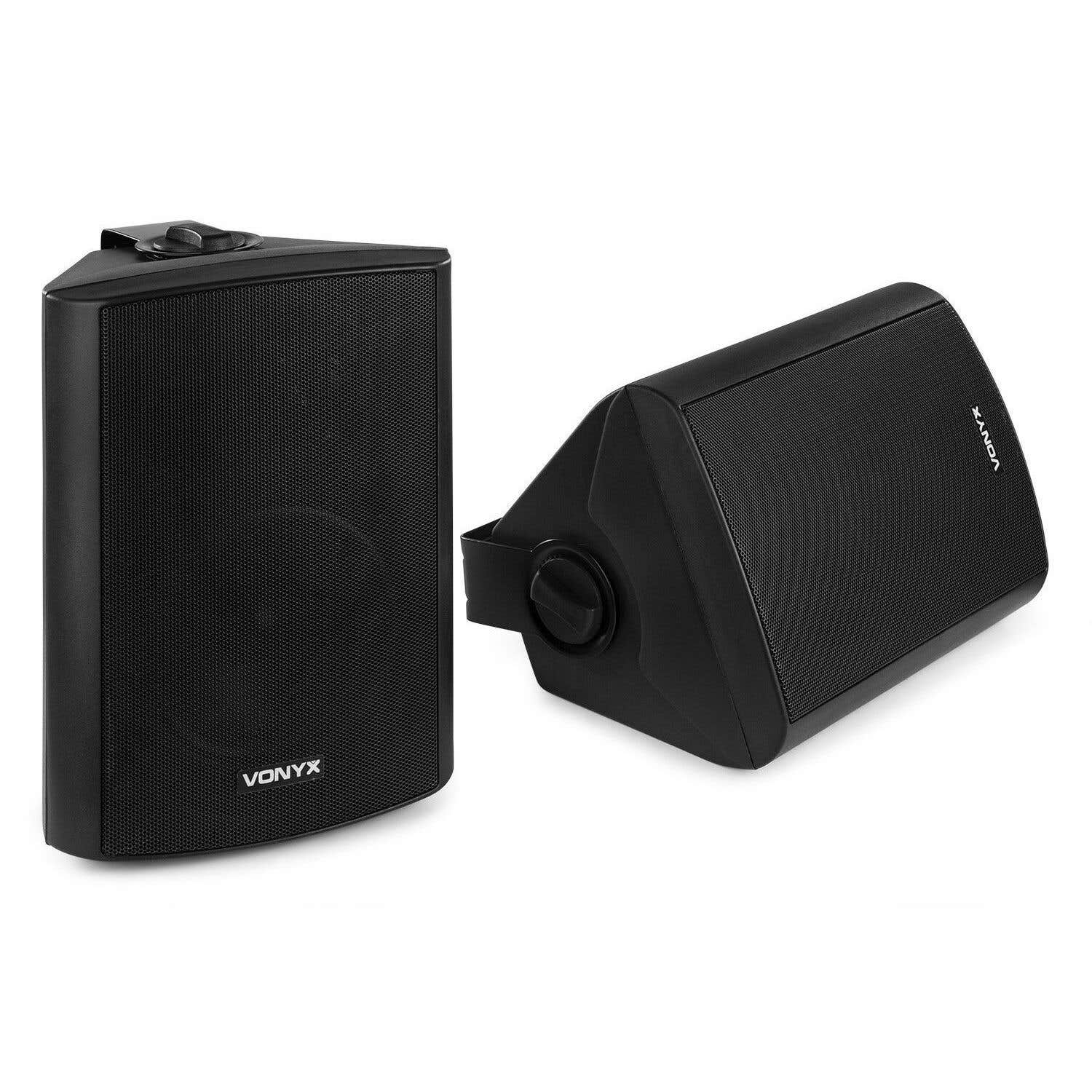 Vonyx 2-Wege-Lautsprecherset zur Wand- und Deckenmontage 240 Watt schwarz