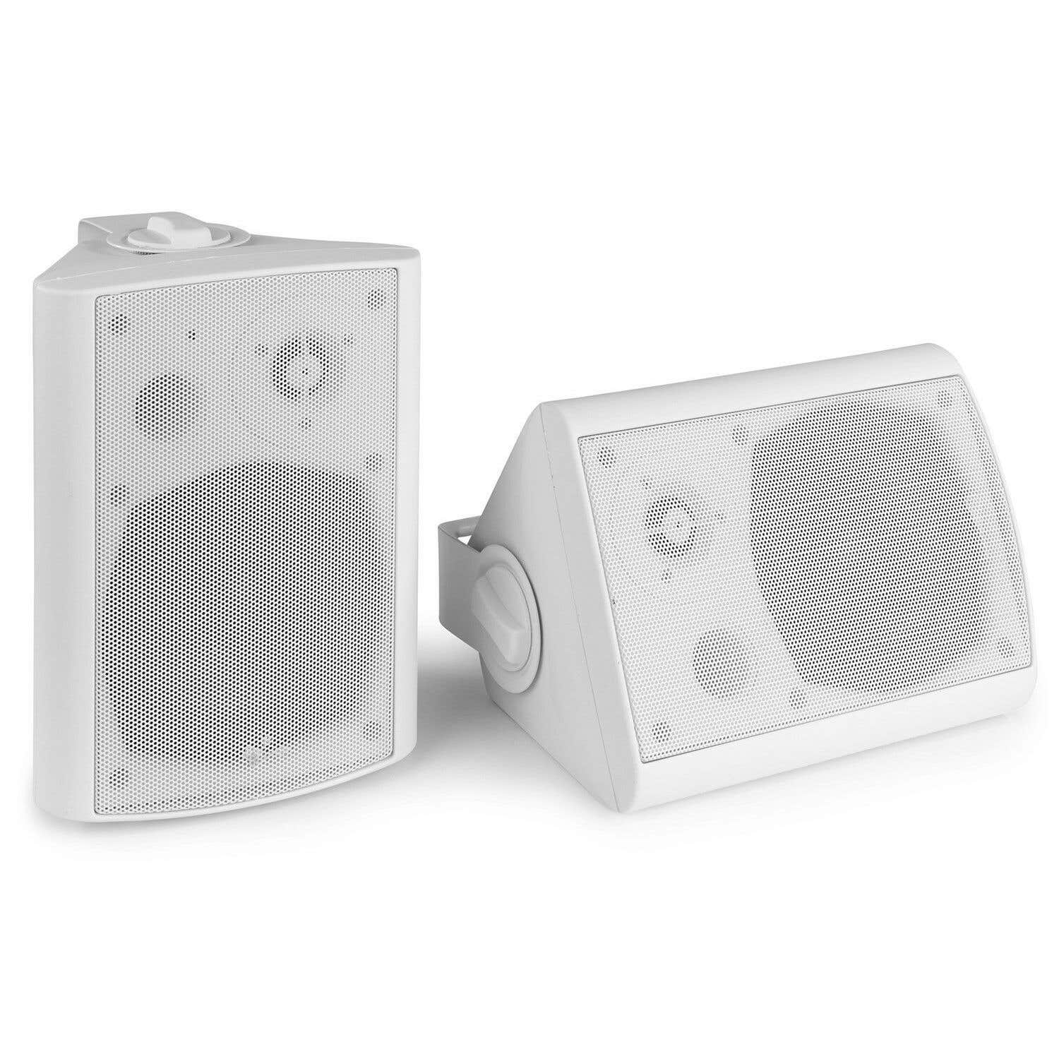 Power Dynamics BGB50 weißes Bluetooth-Lautsprecherset für innen und außen - 100 W