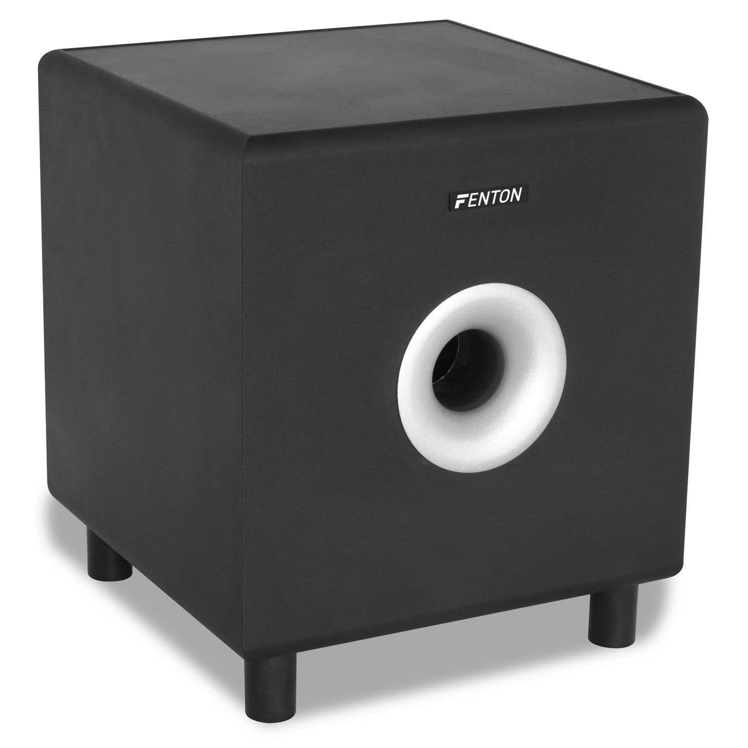 B-Ware - Fenton SHFS08B Aktiver 8"-HiFi-Subwoofer - Schwarz