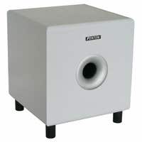 Fenton SHFS08W aktiver Subwoofer 8" für Heimkino - Weiß