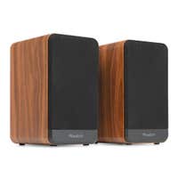 B-Ware - Audizio BS10 HiFi-Lautsprecher Set - Regallautsprecher - Bluetooth - 80W - Holzoptik