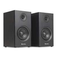 B-Ware - Audizio BS15 HiFi-Lautsprecher Set - Regallautsprecher - Bluetooth - 60W - Schwarz