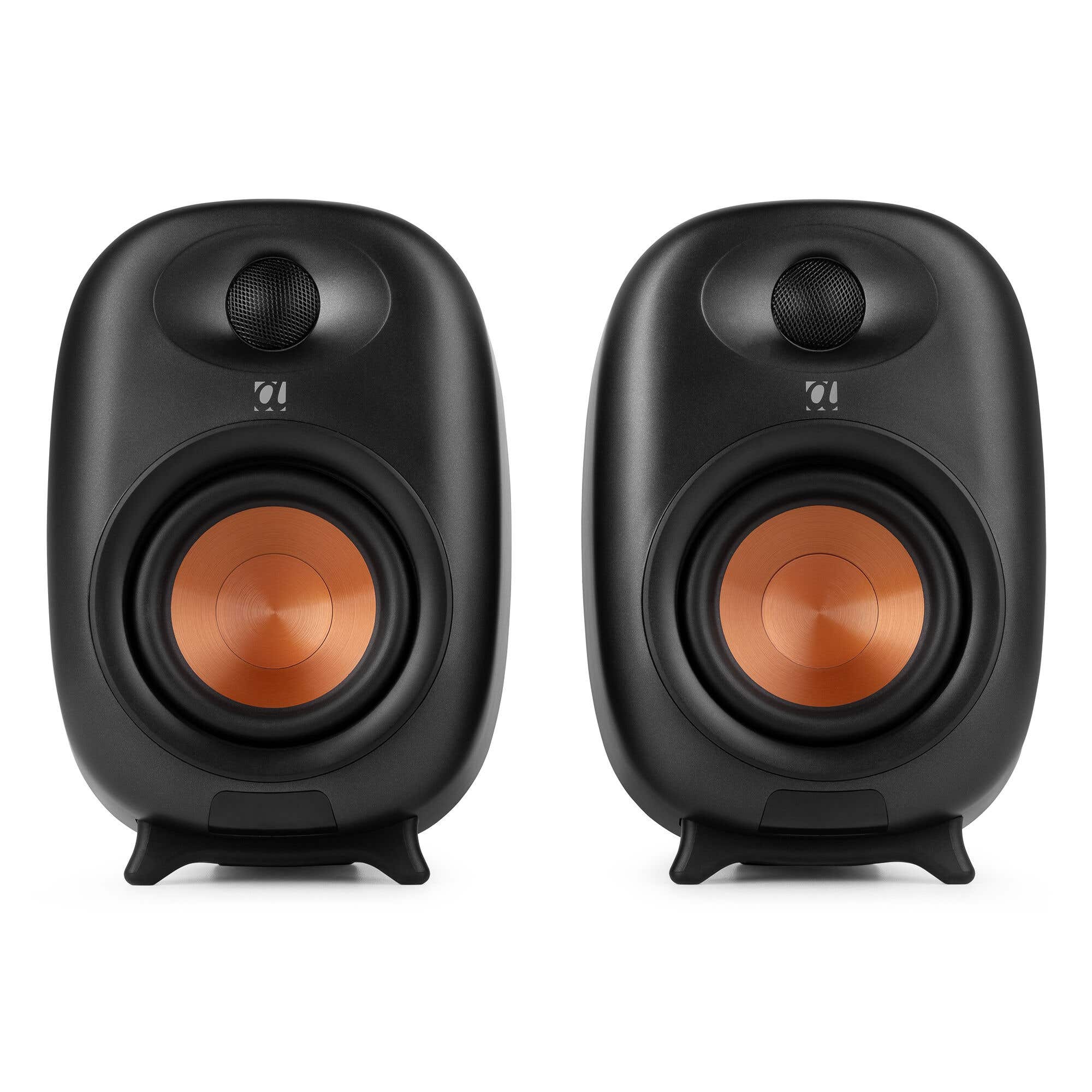 Audizio RS80 modernes HiFi Lautsprecher Set – Regallautsprecher – Bluetooth – 160W