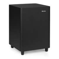 Audizio SW65C Aktiver Subwoofer – Einstellbare Frequenzweiche – HiFi – 6.5 Zoll – 130W