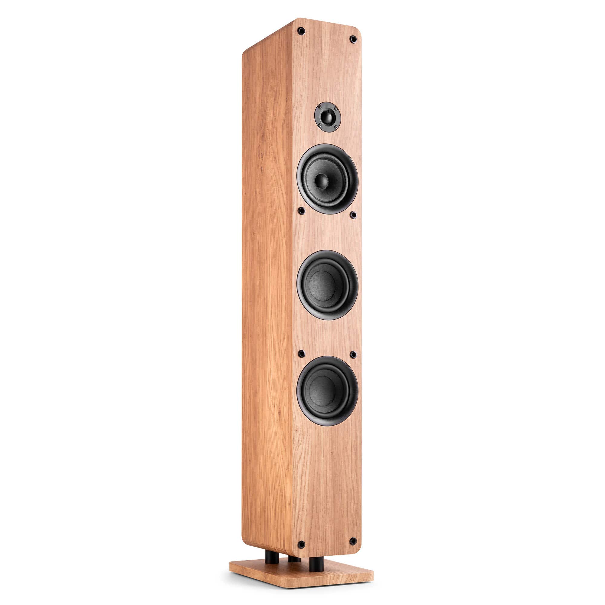 Audizio ARCO passiver HiFi-Lautsprecher – HiFi-Standlautsprecher 3x 4