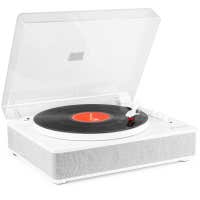 B-Ware - Fenton RP162W Hifi Retro Plattenspieler mit Bluetooth In/Out & Lautsprechern - Weiß