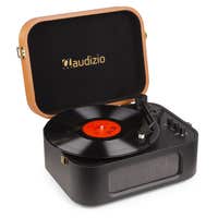 Audizio RP315 Plattenspieler mit Bluetooth - Schwarz Braun