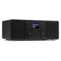 Audizio Avola Internetradio mit CD-Player, DAB, FM, Bluetooth All-in-One - Schwarz
