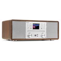 B-Ware - Audizio Avola WLAN Radio - Internetradio mit CD & FM - DAB+ Radio mit Bluetooth - Silber
