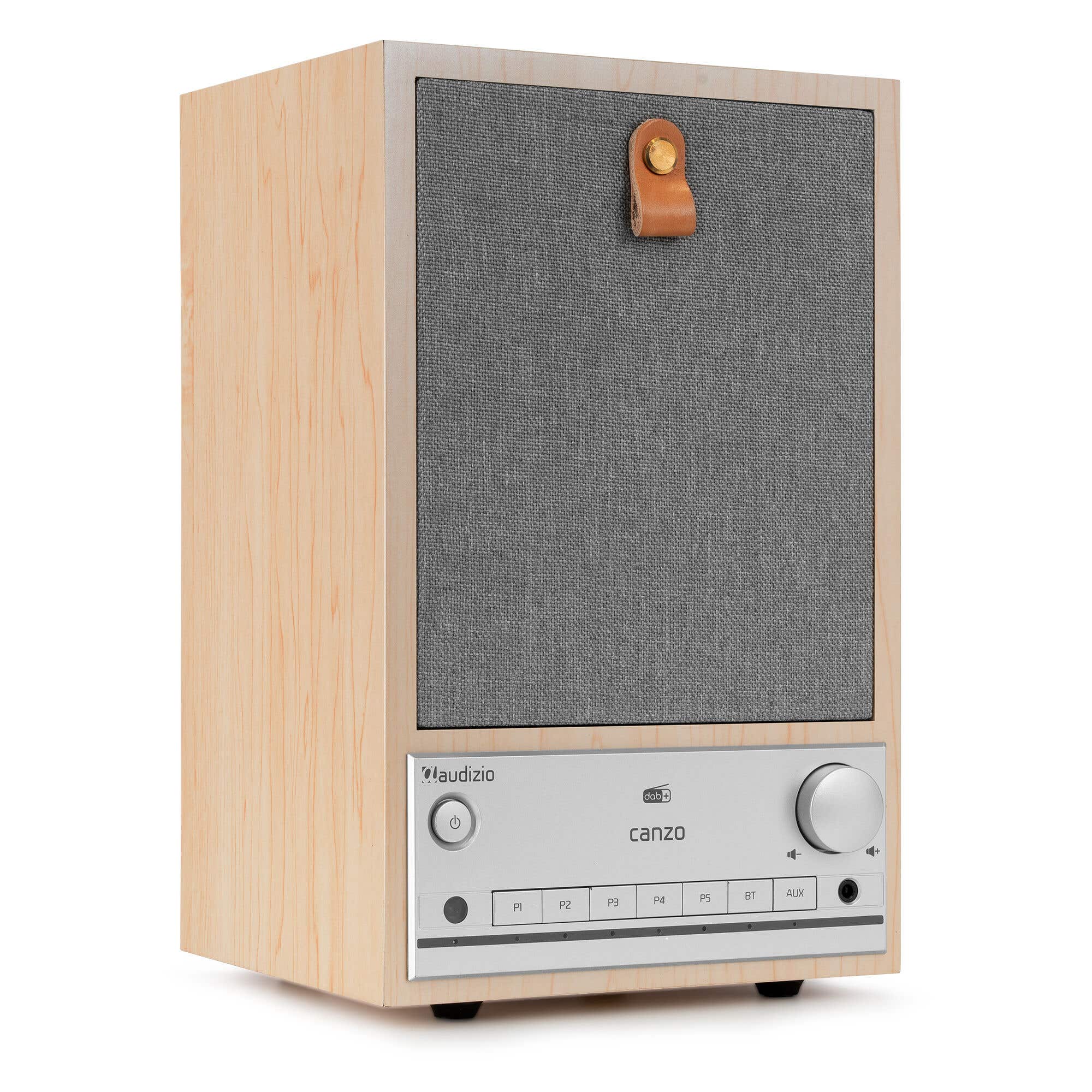 B-Ware - Audizio Canzo Internet Radio mit DAB+/FM Tuner - Helle Holzoptik