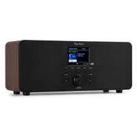 B-Ware - Audizio Genua DAB-Radio – DAB+ Radio mit Bluetooth & Weckfunktion – Inkl. Fernbedienung – Holzoptik