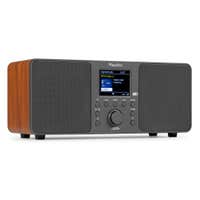 B-Ware - Audizio Genua DAB-Radio – DAB+ Radio mit Bluetooth & Weckfunktion – Inkl. Fernbedienung – Dunkelgrau