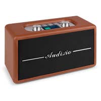 B-Ware - Audizio Tune60 Retro Radio - Bluetooth Radio mit DAB+ und FM - Tragbares Vintage Radio - 40W - Braun