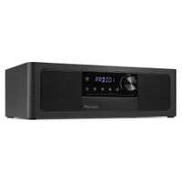 Audizio Lunata Premium DAB Radio – Radio mit CD Player, Bluetooth & Lautsprecher – Schwarz