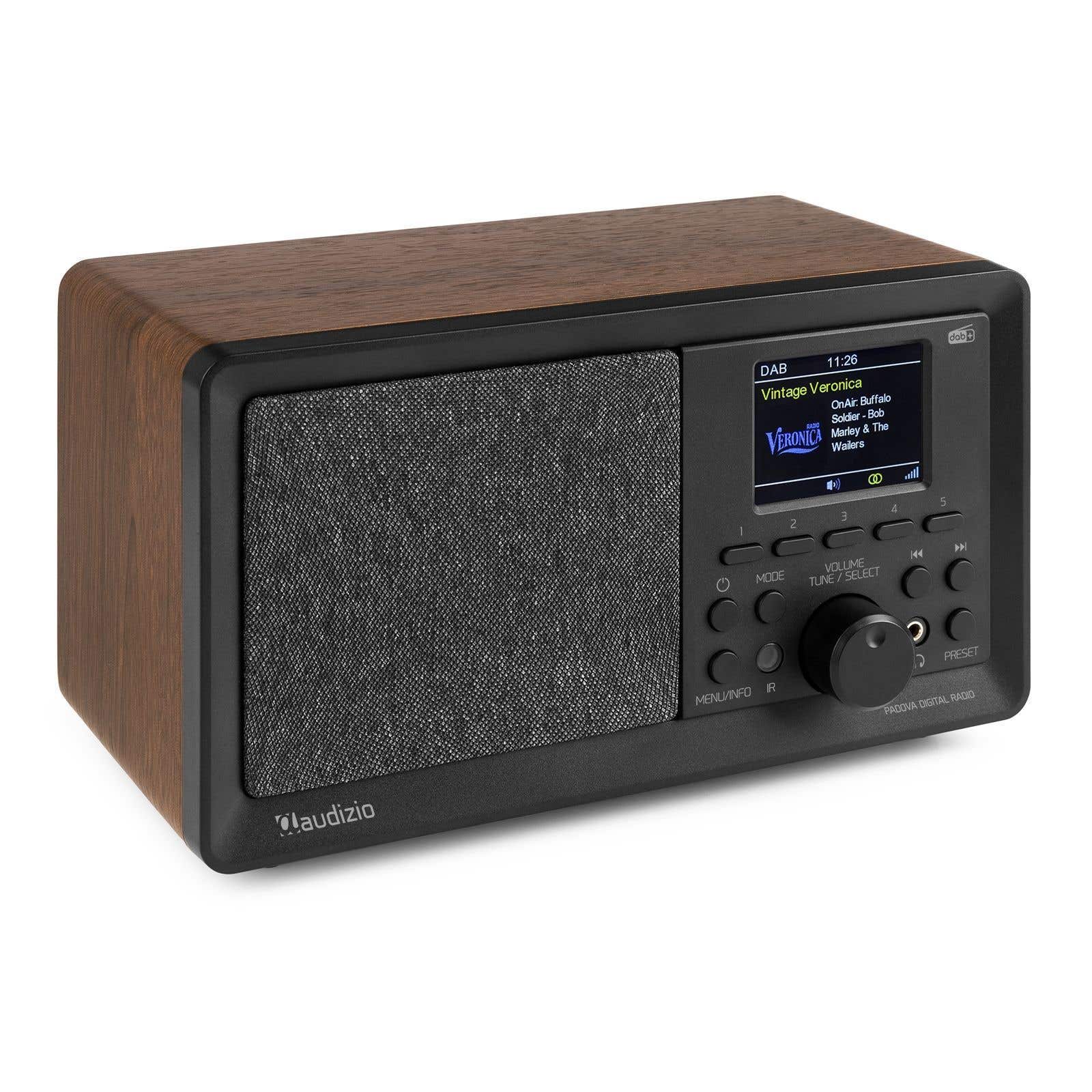 B-Ware - Audizio Padova Retro-DAB-Radio mit Bluetooth und USB/-MP3-Player