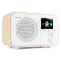 Audizio Vicenza WIFI Internet Radio, batteriebetrieben DAB+ - Weiß
