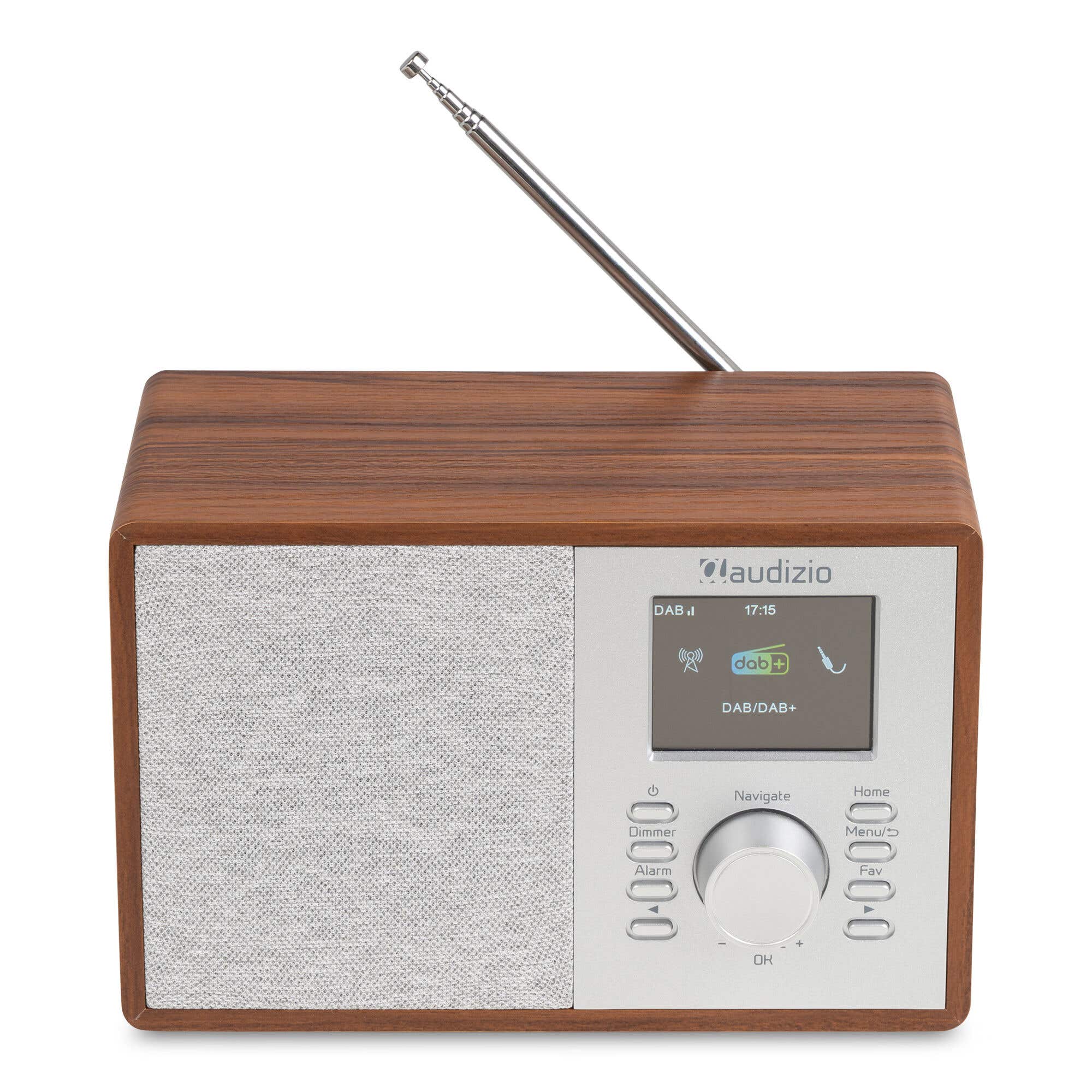Audizio Cosa Internetradio – FM & DAB+ Radio – Kleines Radio mit Bluetooth – Holzoptik
