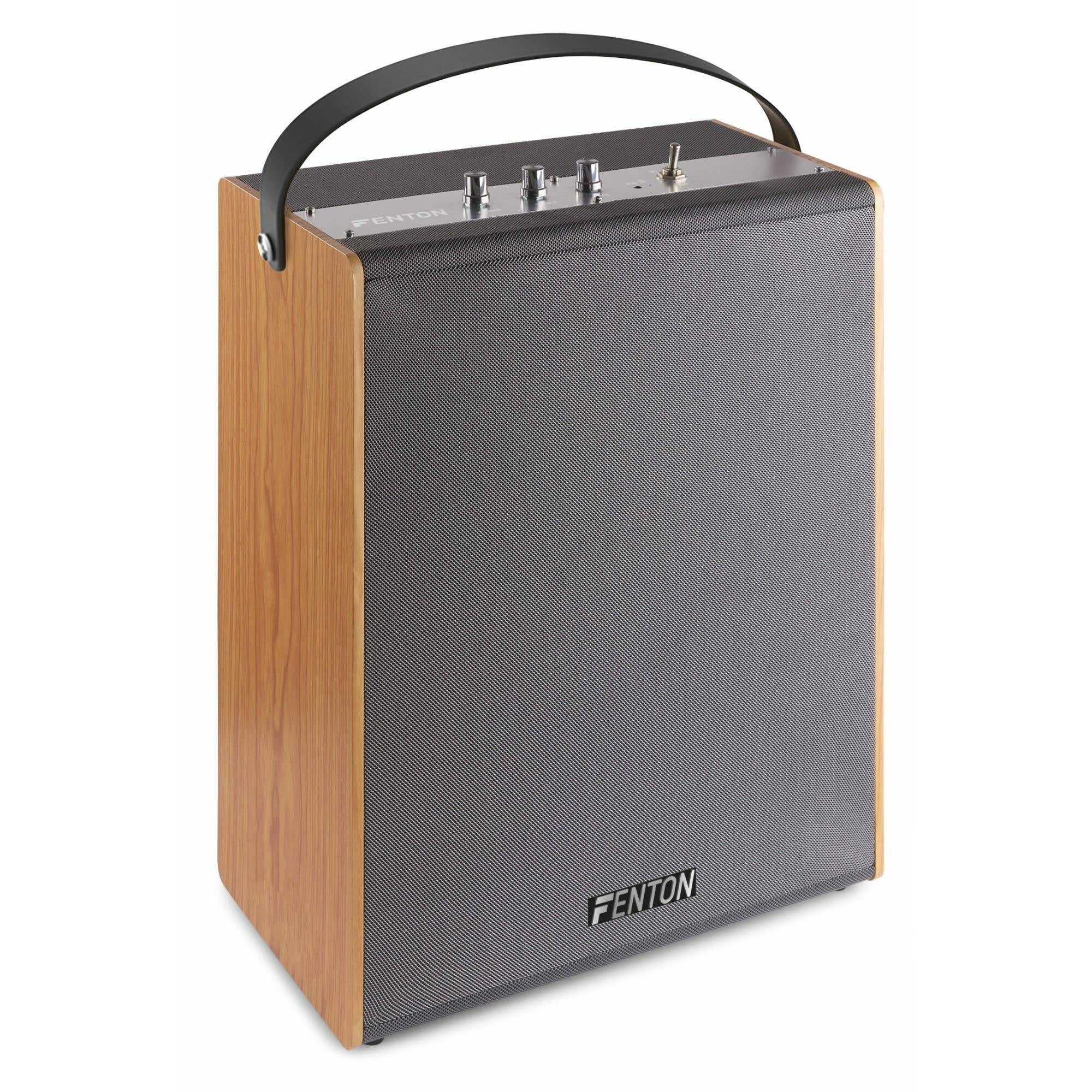 Fenton VBS80 Retro-Bluetooth-Lautsprecher mit Akku