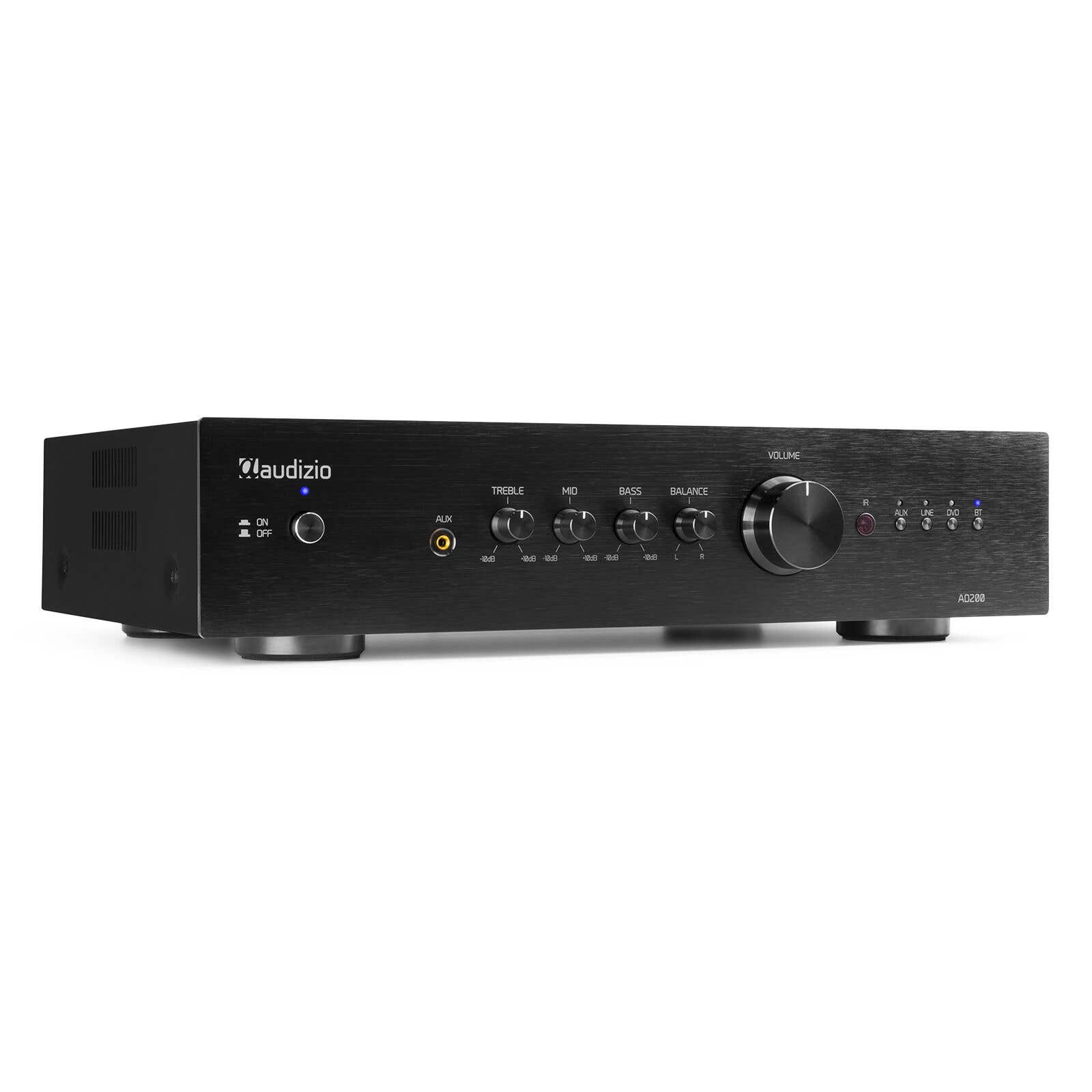 B-Ware - Audizio AD200B 2 Kanal HiFi-Verstärker, Amplifier - Schwarz