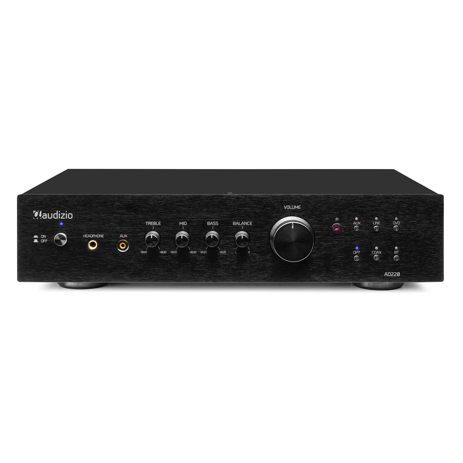 Audizio AD220B 2 Kanal HiFi Verstärker, 400 Watt Amplifier - Schwarz