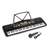 MAX KD61 Keyboard Piano – Für Anfänger – 61 Tasten & Akku – Kinderpiano – Schwarz