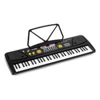B-Ware - MAX KD61 Keyboard Piano – Für Anfänger – 61 Tasten & Akku – Kinderpiano – Schwarz