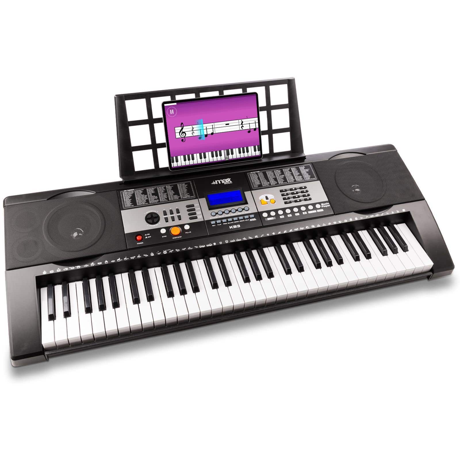 MAX KB3 Keyboard mit 61 anschlagsempfindlichen Tasten