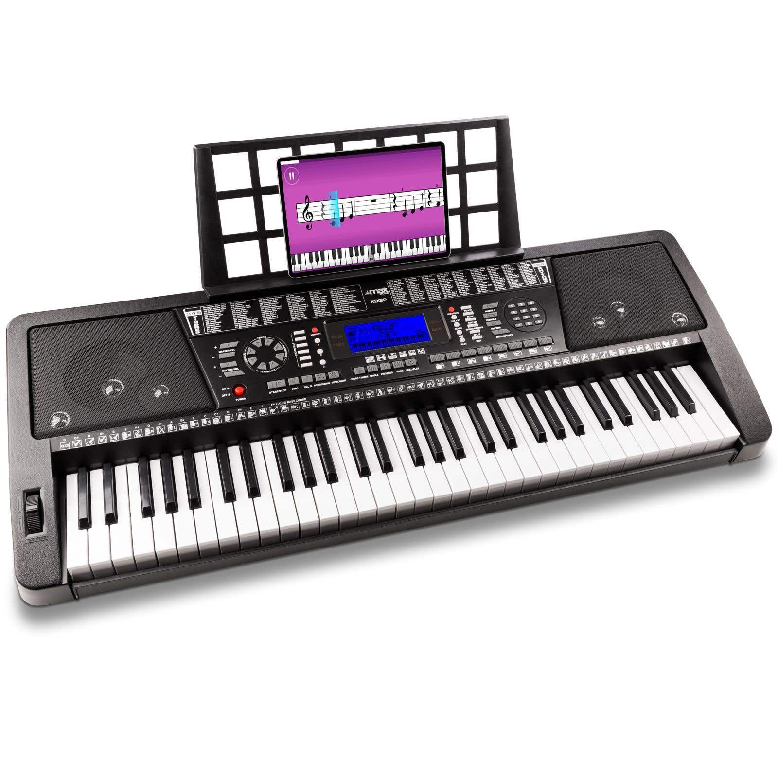 MAX KB12P Midi-Keyboard mit 61 anschlagdynamischen Tasten