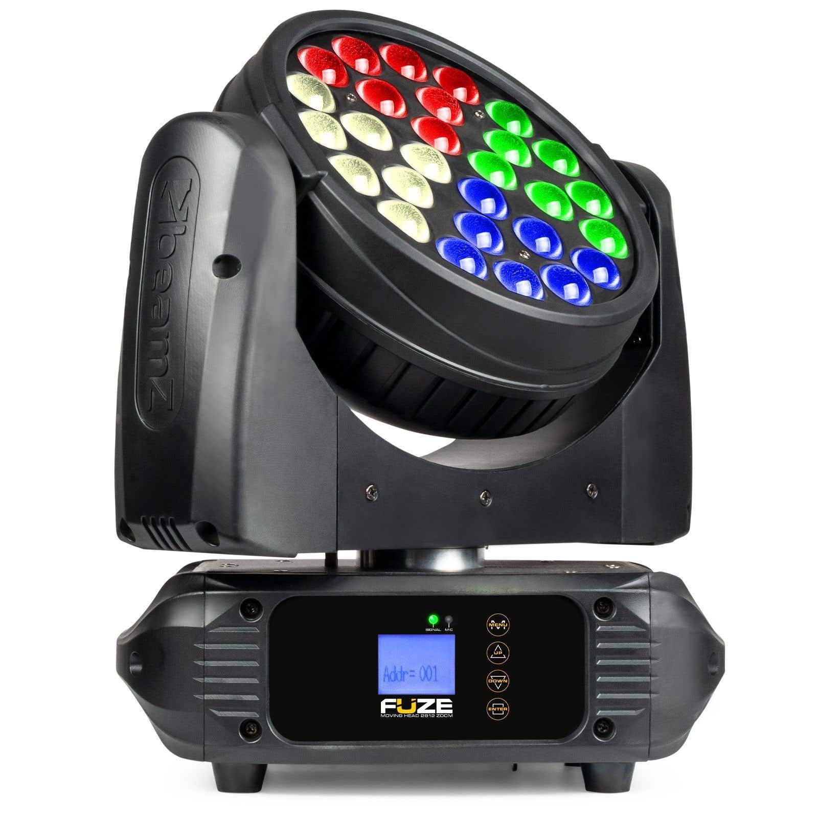 BeamZ FUZE2812 Wash-Moving Head mit Zoom - 28x 12W LEDs