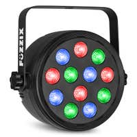 Fuzzix PLF12 Party LED Par mit 12x 2W LEDs - RGB - inkl. Fernbedienung