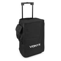 Vonyx SC15B Speaker Cover Basic für 15" Lautsprecher mit Öffnung für Trolley Griff - passend für Vonyx VSA und AP Serie - Schwarz
