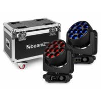 BeamZ MHL1240 Moving Head 12x 40 Watt - 2 x im Flightcase