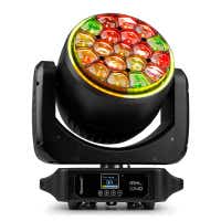 BeamZ MHL 1940 LED Moving Head Washer mit Zoomfunktion 19x40 Watt LED mit Pixelring, Single PC, MS,