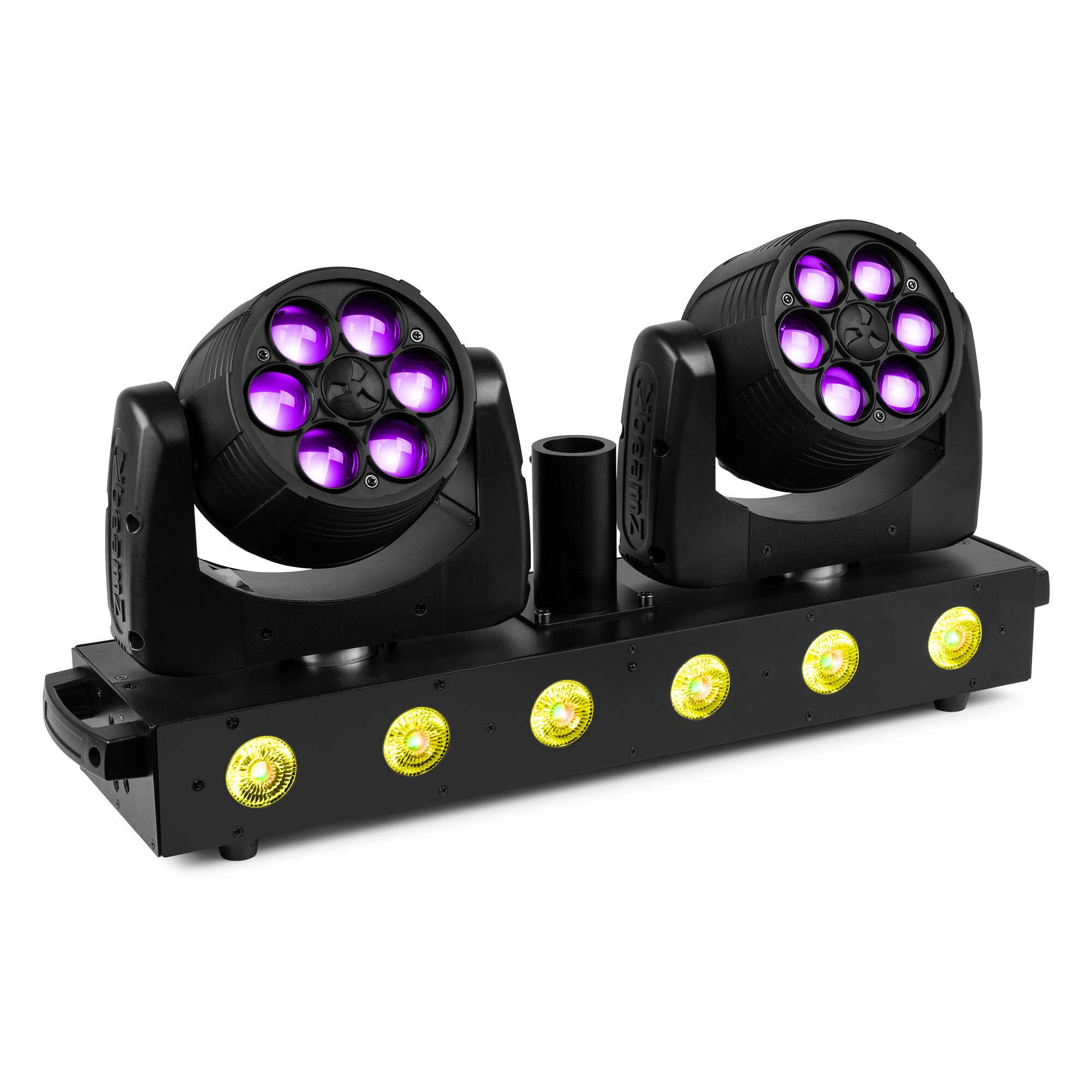 BeamZ Fuze Twin Wash Moving Head Bar – Zwei Moving Heads mit LED-Leiste – RGBW-LEDs – 75 W