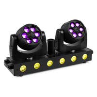 BeamZ Fuze Twin Wash Moving Head Bar – Zwei Moving Heads mit LED-Leiste – RGBW-LEDs – 75 W