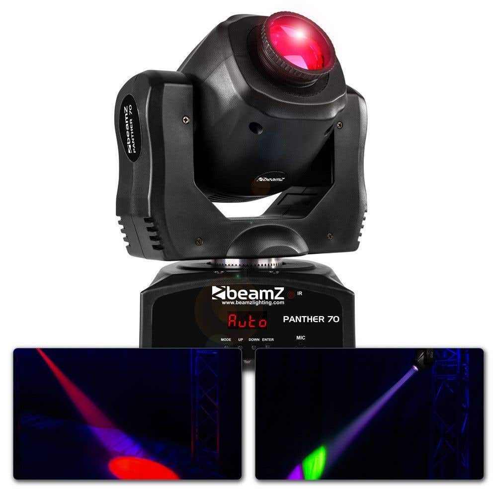 BeamZ Panther 70 Moving Head Spot LED