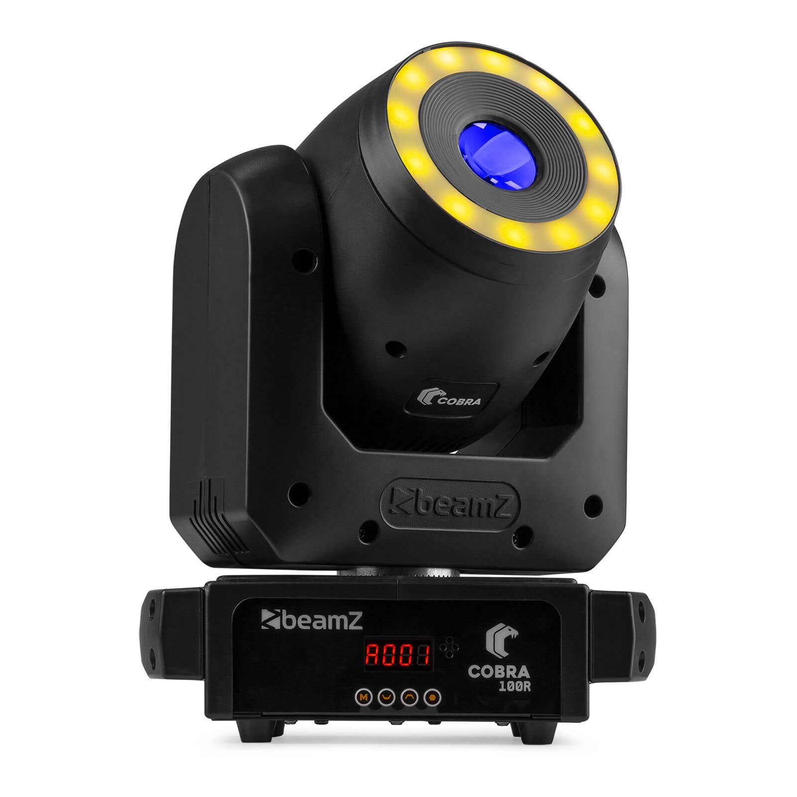 BeamZ Cobra 100R Spot 100 Watt Moving Head mit LED-Pixel-Ring
