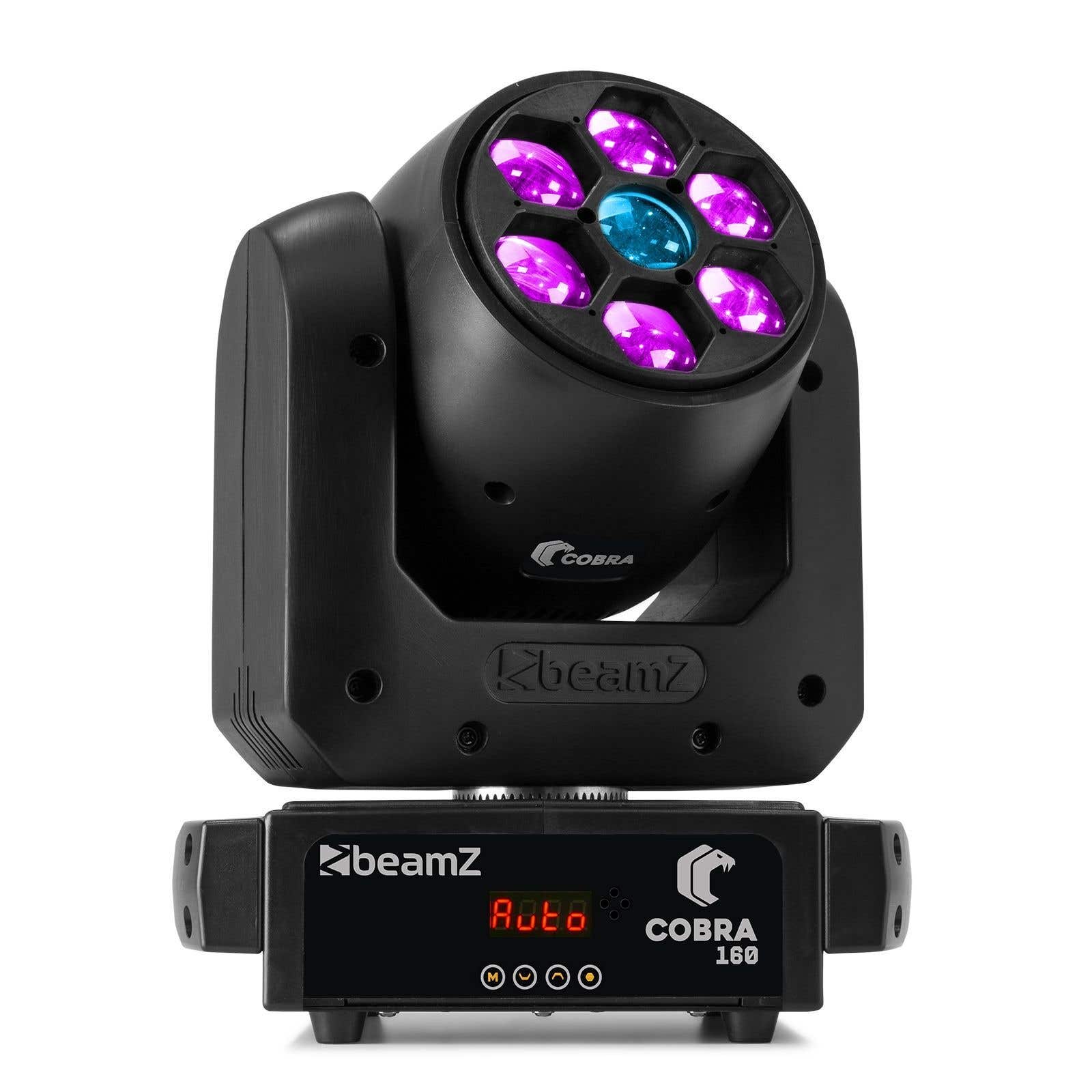 B-Ware - BeamZ Cobra 160 Spot 100 Watt Moving Head mit 6x 10 Watt B-Eye