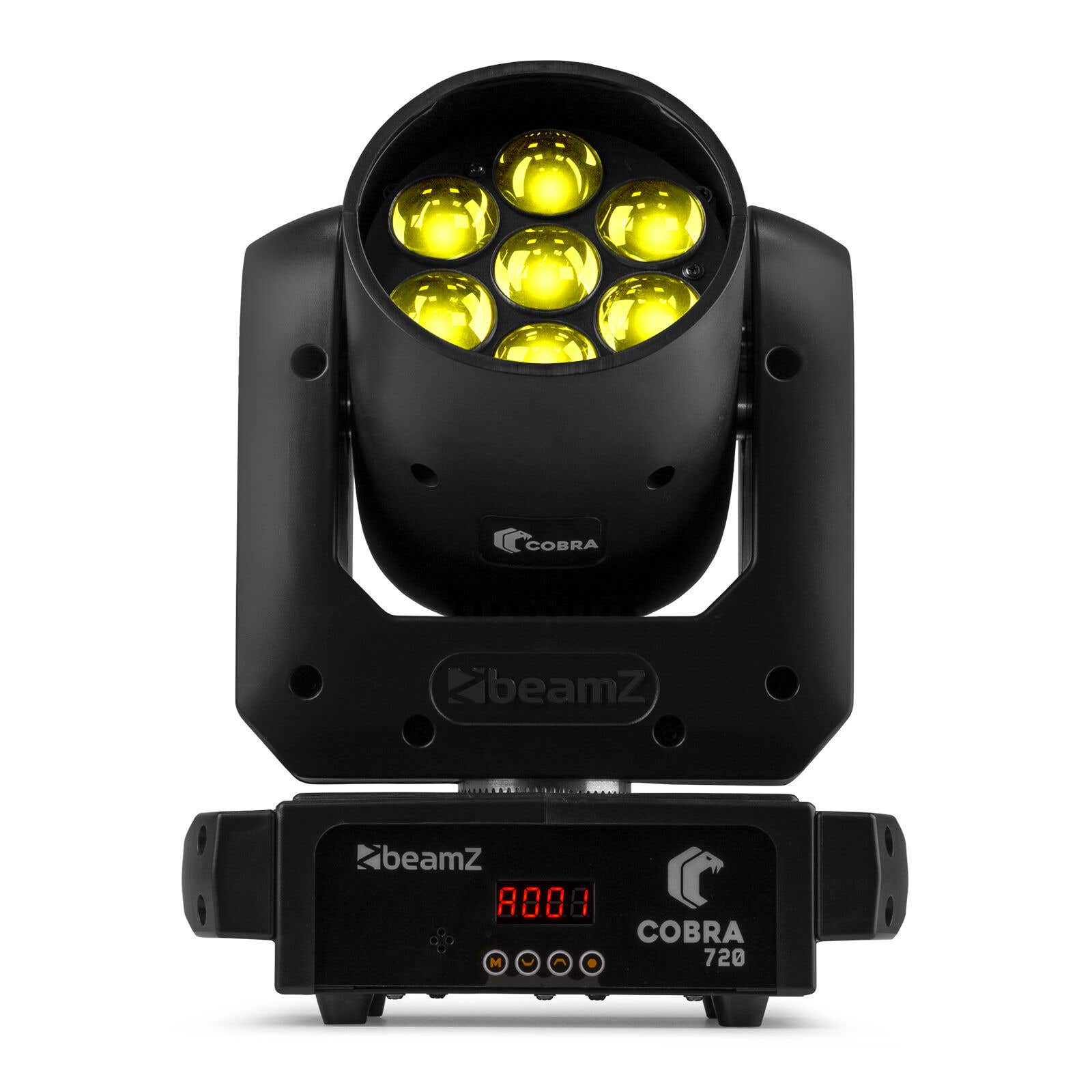 BeamZ Cobra 720 Wash Moving Head 7x 20W mit Zoom